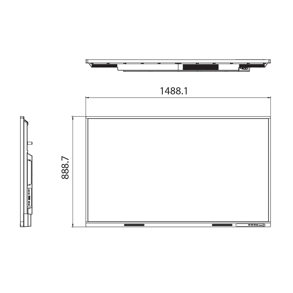 Hisense 65WM5GE 65-inch Interactive Flat Panel