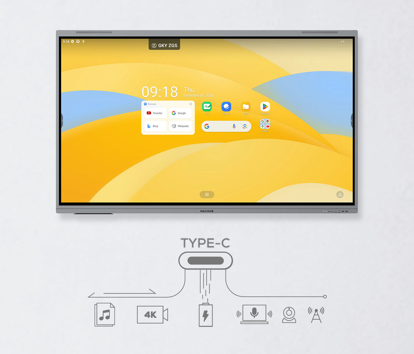 MAXHUB 86 inch E3 Series Interactive Display – Model E8630
