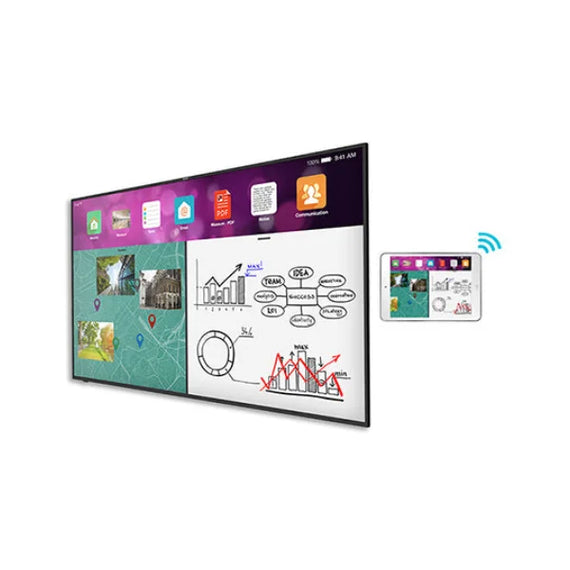 Smart Board 75" 4K UHD Non-Touch Display – SBD-2075 with High Brightness and Superior Contrast