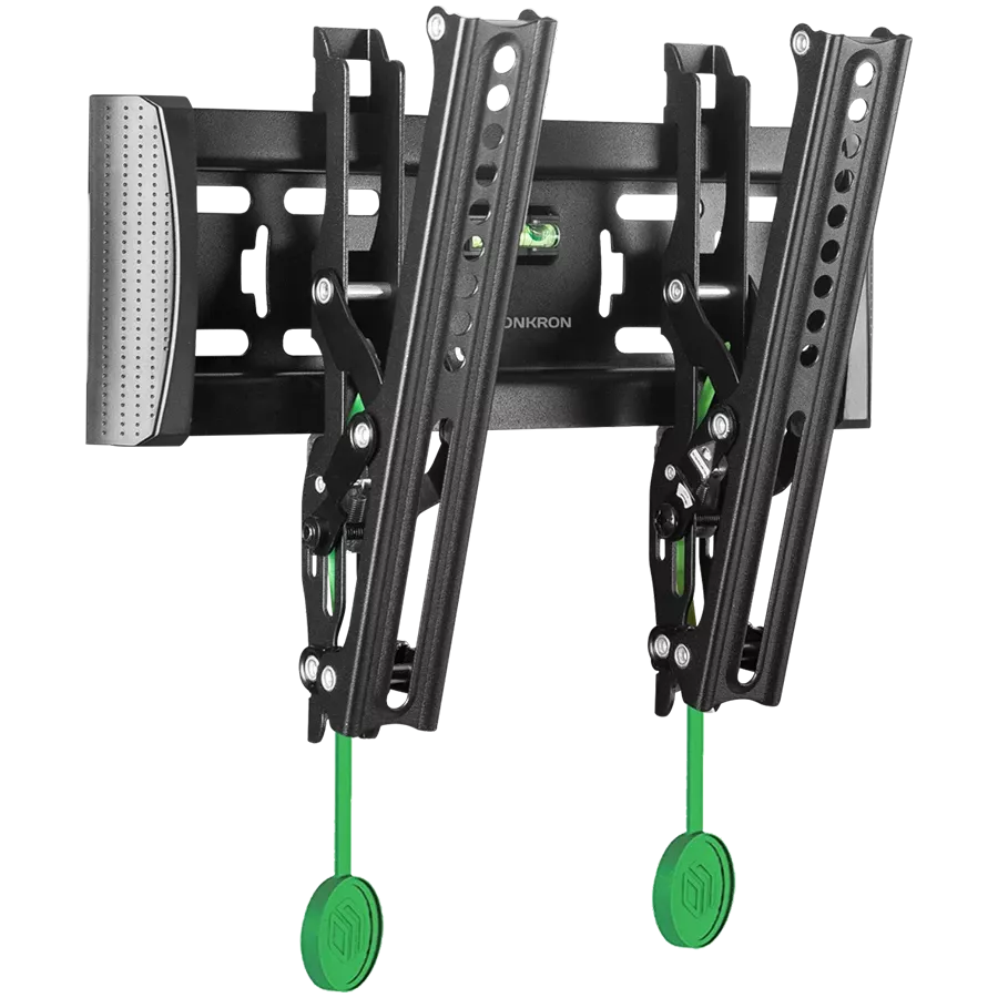 Prestigio ONKRON Tilting TV Wall Mount for 17 to 43-inch Flat Panel TVs Digital Panels 36,4 kg Black - TM4-B