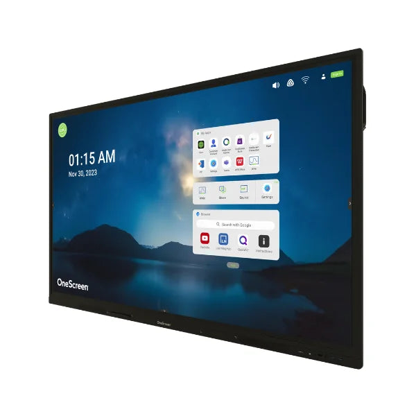 OneScreen TL7 65" 4K Interactive Flat Panel for Education & Corporate