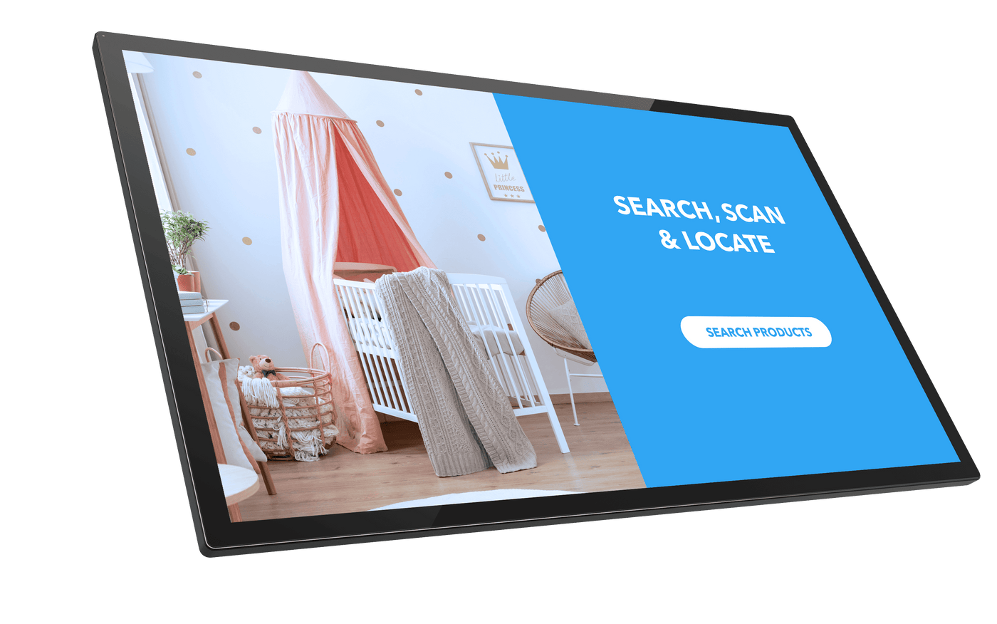 ELO 5554L 55" (4K) Interactive Display TouchPro PCAP (clear with anti-friction)