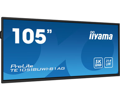 Iiyama 105” Ultra-wide Interactive 5K UHD display with 21:9 panoramic view
