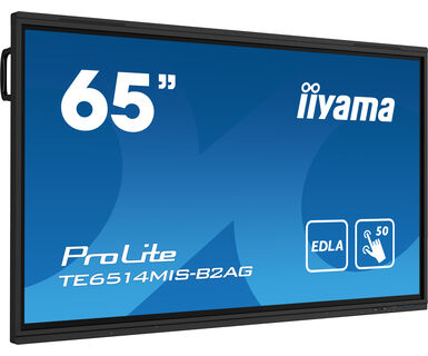 Iiyama 65" Google EDLA Certified Interactive display for seamless integration and collaboration in education and enterprise