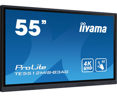 Iiyama 55" Interactive 4K UHD Touchscreen elevating interactive collaboration