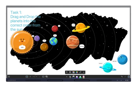 Clevertouch 65" IMPACT Max 2 Interactive Display
