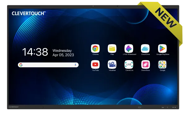 Clevertouch 75" LUX for Enterprise 2 Interactive Display