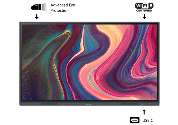 Specktron UDX 65” 4K UHD Interactive Touchscreen Panel – Model UDX-65S2