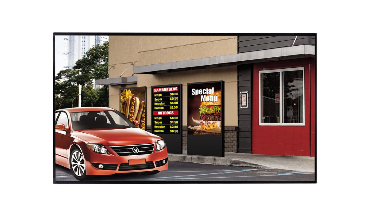 LG 75XF3C 75-inch open frame digital signage display