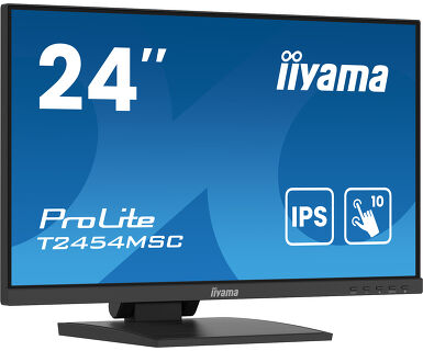 Iiyama 24” P-CAP 10pt touchscreen featuring IPS panel technology and Anti Glare coating