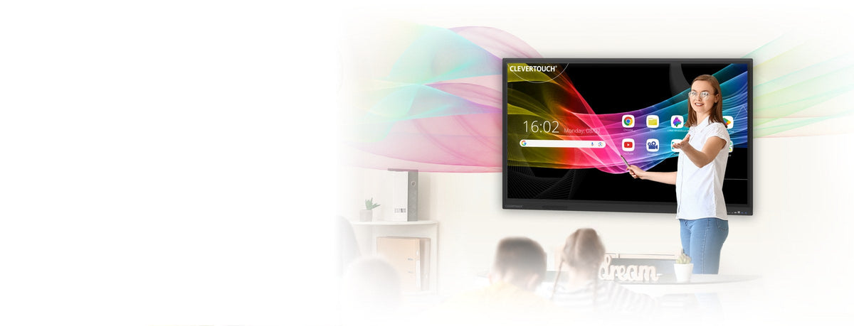 Clevertouch Core by Clevertouch 75-inch interactive flat panel display