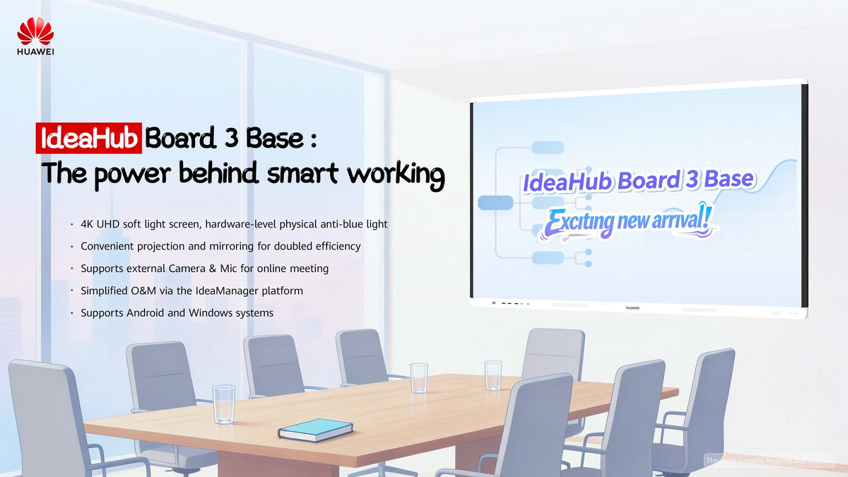 Huawei IdeaHub Board 3 Base 65-inch Interactive Flat Panel IHB3-65AA