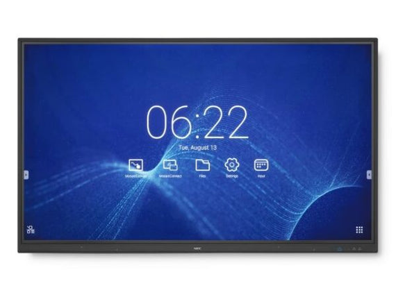 NEC MultiSync CB751Q 75” 4K UHD Interactive Display – Smart Collaboration for Business & Education
