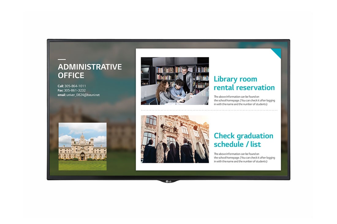 LG 43SE3KE 43-inch digital signage display