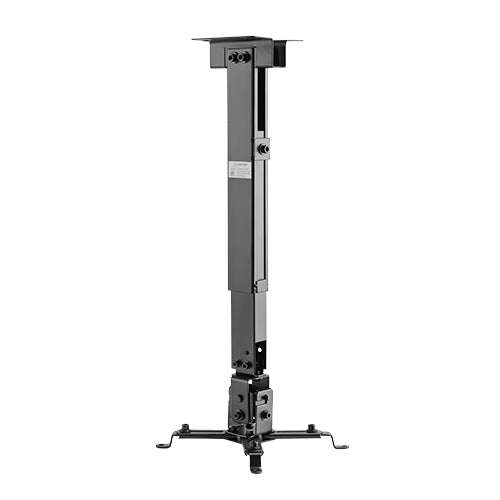 VSYS VPM-2G universal wall and ceiling projector mount in matte black