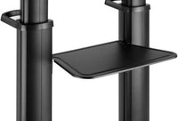 EQ TM 70-120 Stand for Interactive Displays, Fits 70" - 120" Screen Size, Up to 140kg Load Capacity, Free-Tilting Mechanism, Adjustable Camera & Equipment Shelves, 1000x600mm VESA, Black | TM 70-120