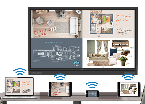 BenQ 86-Inch Corporate Interactive Whiteboard