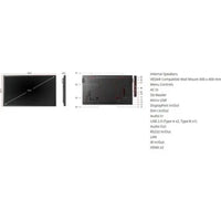 ViewSonic CDM4300T 43" All-In-One Interactive Commercial Touchscreen Display