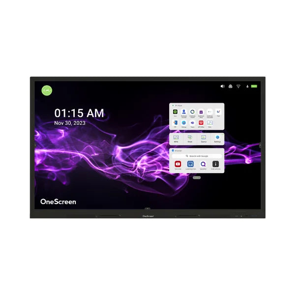 OneScreen TL7 105 inch 4k Interactive Touchscreen Display