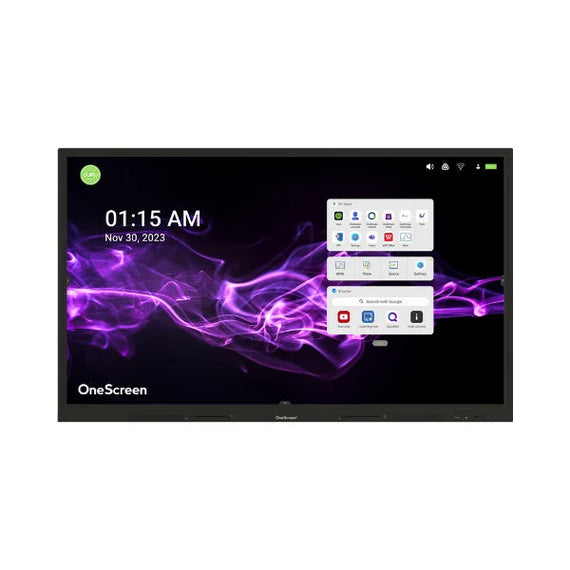 OneScreen TL7 105 inch 4k Interactive Touchscreen Display