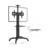 NorthBayou AVA1500-60-1P Mobile TV Cart – Versatile and Robust Solution for Mid-to-Large Screens