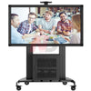 NorthBayou Aluminum Mobile Workstation TV Cart AVG1800-100-1P – Heavy-Duty Solution for Large Displays