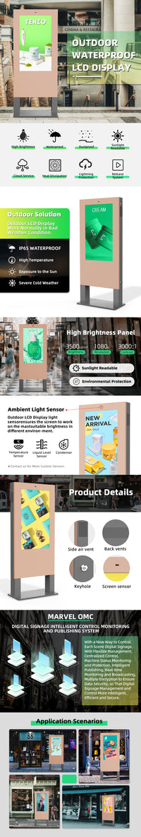 Marvel MWE861 Outdoor Digital Signage Display – MWE861 - view 7