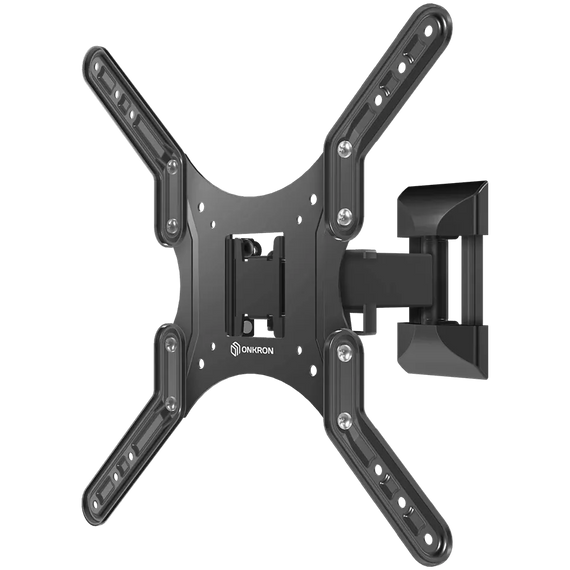Prestigio ONKRON Full Motion TV Wall Mount for 26 to 65-inch Flat Panel TVs Digital Panels 35 kg Black - M2-B