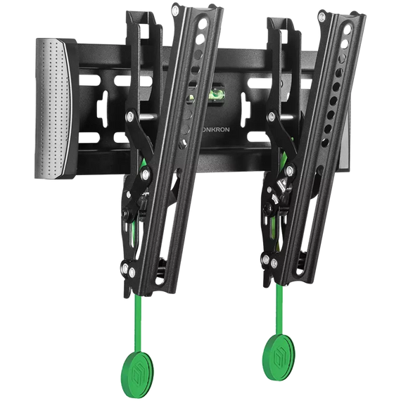 Prestigio ONKRON Tilting TV Wall Mount for 17 to 43-inch Flat Panel TVs Digital Panels 36,4 kg Black - TM4-B
