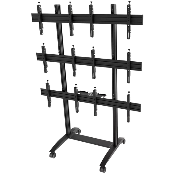 Prestigio EDBAK Video wall trolley, modular 2x3, for screens 50-57" landscape - WWTR-VWTA2357-L