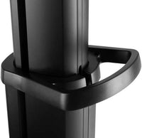 EQ TM 70-120 Stand for Interactive Displays, Fits 70" - 120" Screen Size, Up to 140kg Load Capacity, Free-Tilting Mechanism, Adjustable Camera & Equipment Shelves, 1000x600mm VESA, Black | TM 70-120