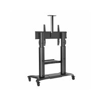 NorthBayou Luxury Heavy Duty TV Cart CF100 – Premium Support for Large-Format Displays