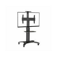 NorthBayou AVF1800-70-1P Mobile TV Cart – Heavy-Duty Adjustable Stand for Large Displays