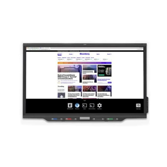 Smart Board 86" 4K Ultra HD Interactive Display – SBID-7286 with Enhanced Collaboration Tools