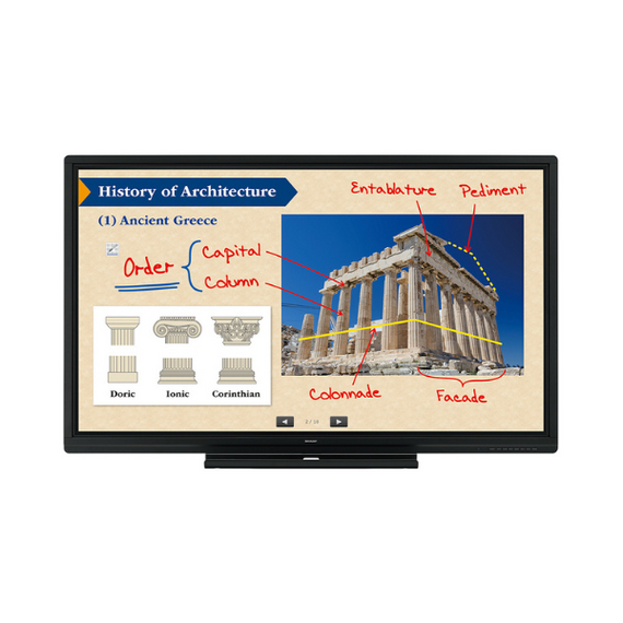 SHARP PN-70SC5 70” Big Pad Interactive Display – Smart Collaboration for Business & Education