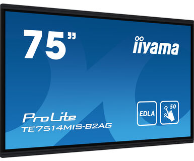 Iiyama 75" Google EDLA Certified Interactive display for seamless integration and collaboration in education and enterprise