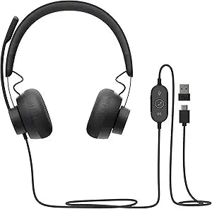 Logitech Zone Wired Headset with Noise Canceling Mic