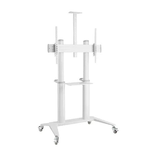 VSYS Ultra-Modern Large Screen Aluminum TV Cart
