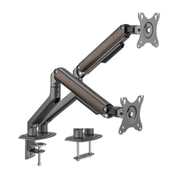 VSYS Dual Monitor Economical Spring-Assisted Monitor Arm
