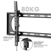 VSYS Affordable Heavy-Duty Tilt TV Wall Mount
