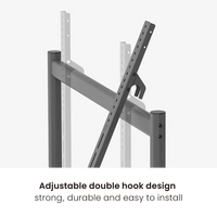 EQ TM 50-86 Stand for Interactive Displays | Fits 50" - 86" | Adjustable Hook Design