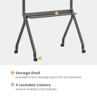 VSYS Cost-Effective Heavy Duty TV Cart