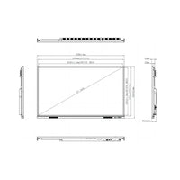 OneScreen TL7 75" 4K Interactive Flat Panel for Education & Corporate