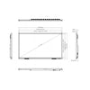 OneScreen TL7 75" 4K Interactive Flat Panel for Education & Corporate
