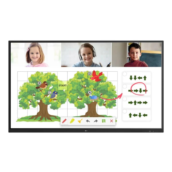 LG 86TR3PJ-B 86" UHD IR-Touch CreateBoard