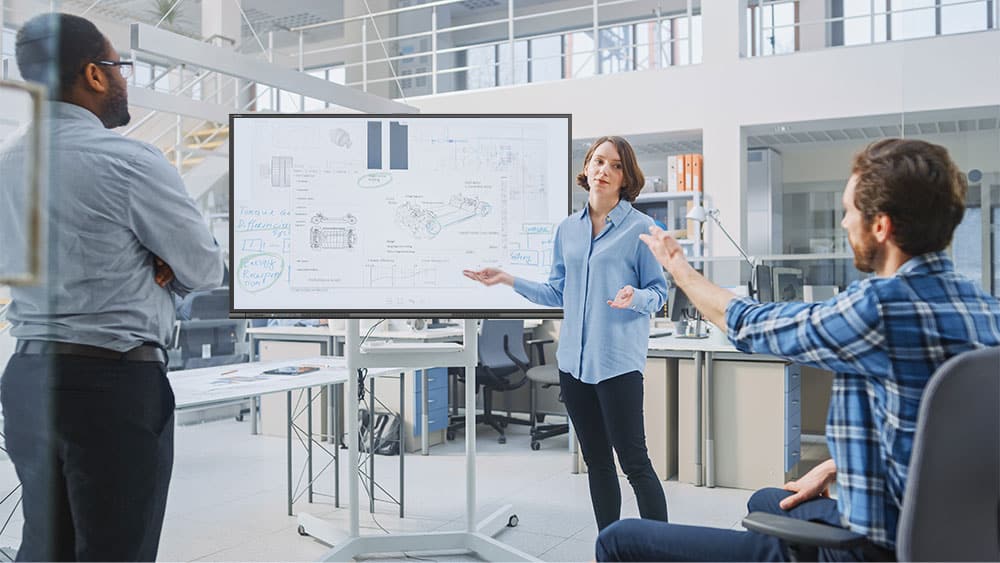 Newline 75" C Series Interactive Display