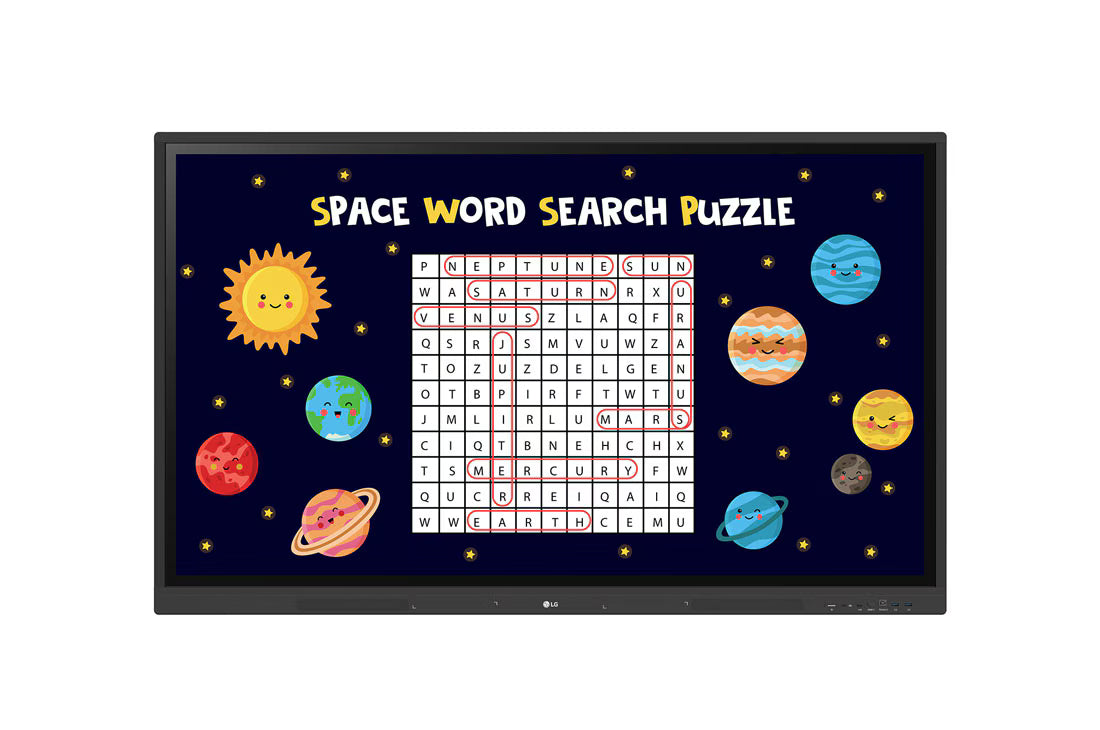 LG CreateBoard 75 inch – Model 75TR3DK-BM
