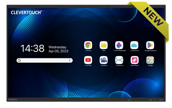 Clevertouch 75" LUX for Enterprise 2 Interactive Display
