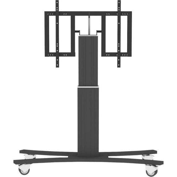 Clevertouch motorised mobile height adjustment tilt and turn trolley up to 65" - 1542401