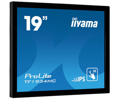 Iiyama 10pt touch Open Frame monitor with IPS panel and touch through glass function